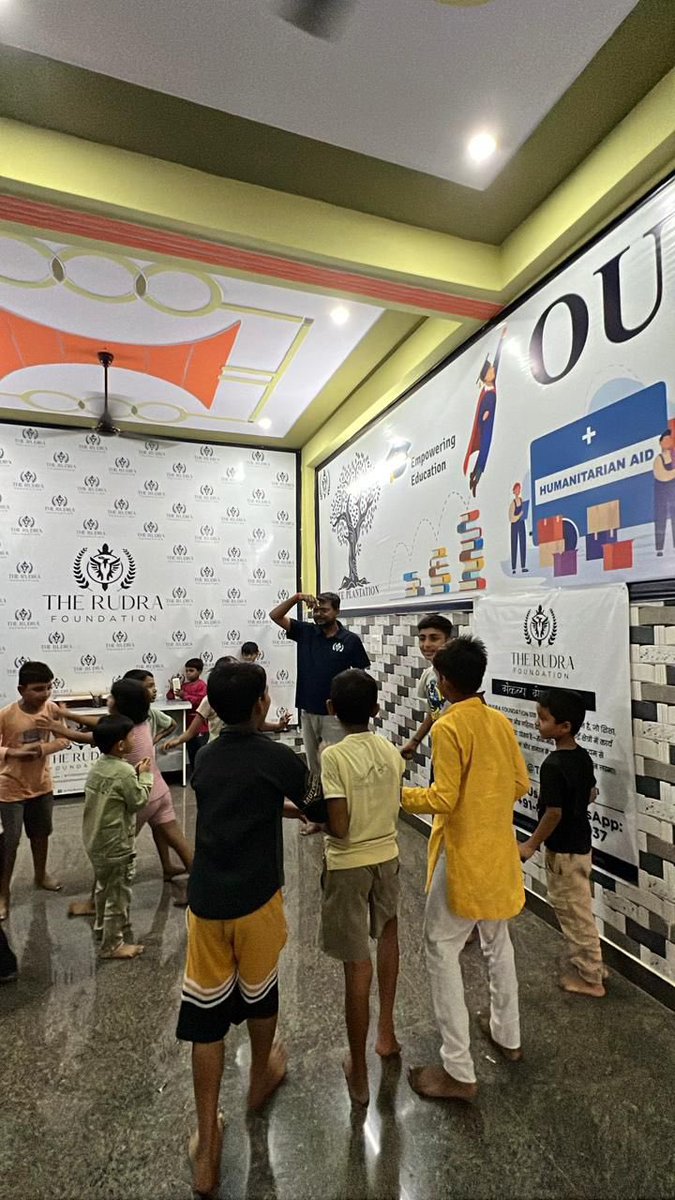 TheRudraFdn's tweet image. Shaping young minds with joy, learning, and care — the rudra foundation.&quot;

#therudrafoundation #childdevelopment #learningwithfun #childrenempowerment #ngoindia #youthfuture #CommunitySupport