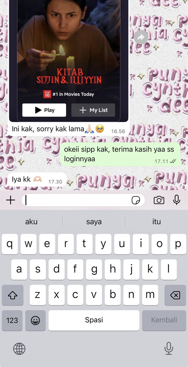 cyblessedm's tweet image. netf 1 bulan 1p2u
netf 7 hari 1p1u
netf 1 bulan semiprivate
netf 1 bulan 1p2u