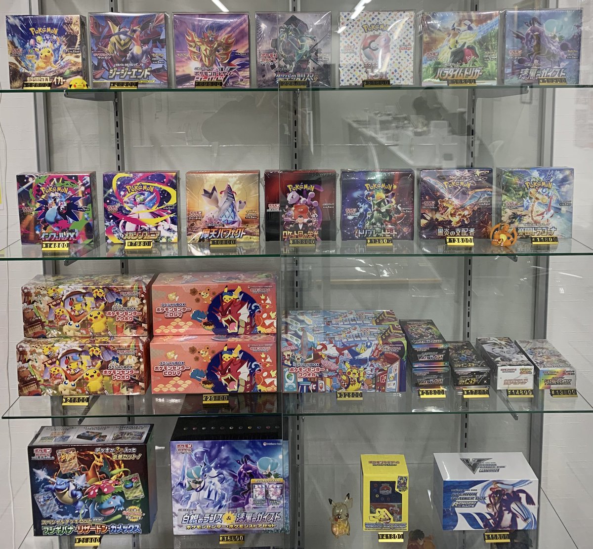 💎ショーケース情報💎 📌BOX ショーケース ※全て未開封品となっており