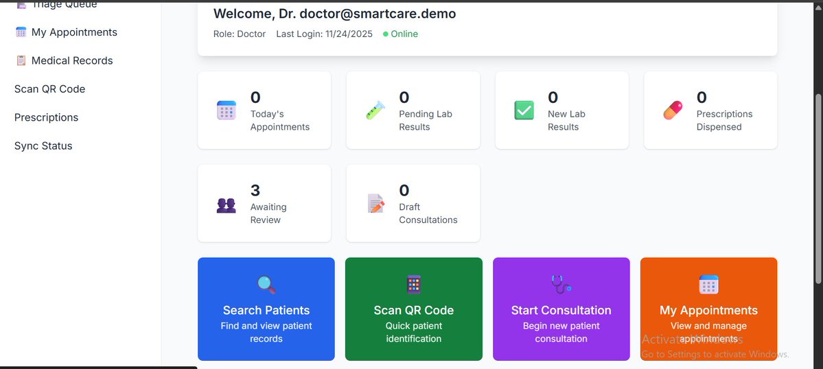OOnokwuru's tweet image. Today’s my birthday 🎉
I’m Oscar, a builder, cloud guy, and #healthTech problem solver.
I’ve been quiet for months, but I’ve been building #SmartCare, a simple, fast, secure #EHR system made for African hospitals. Works online/offline. Reduces errors. Speeds up patient care.#Med