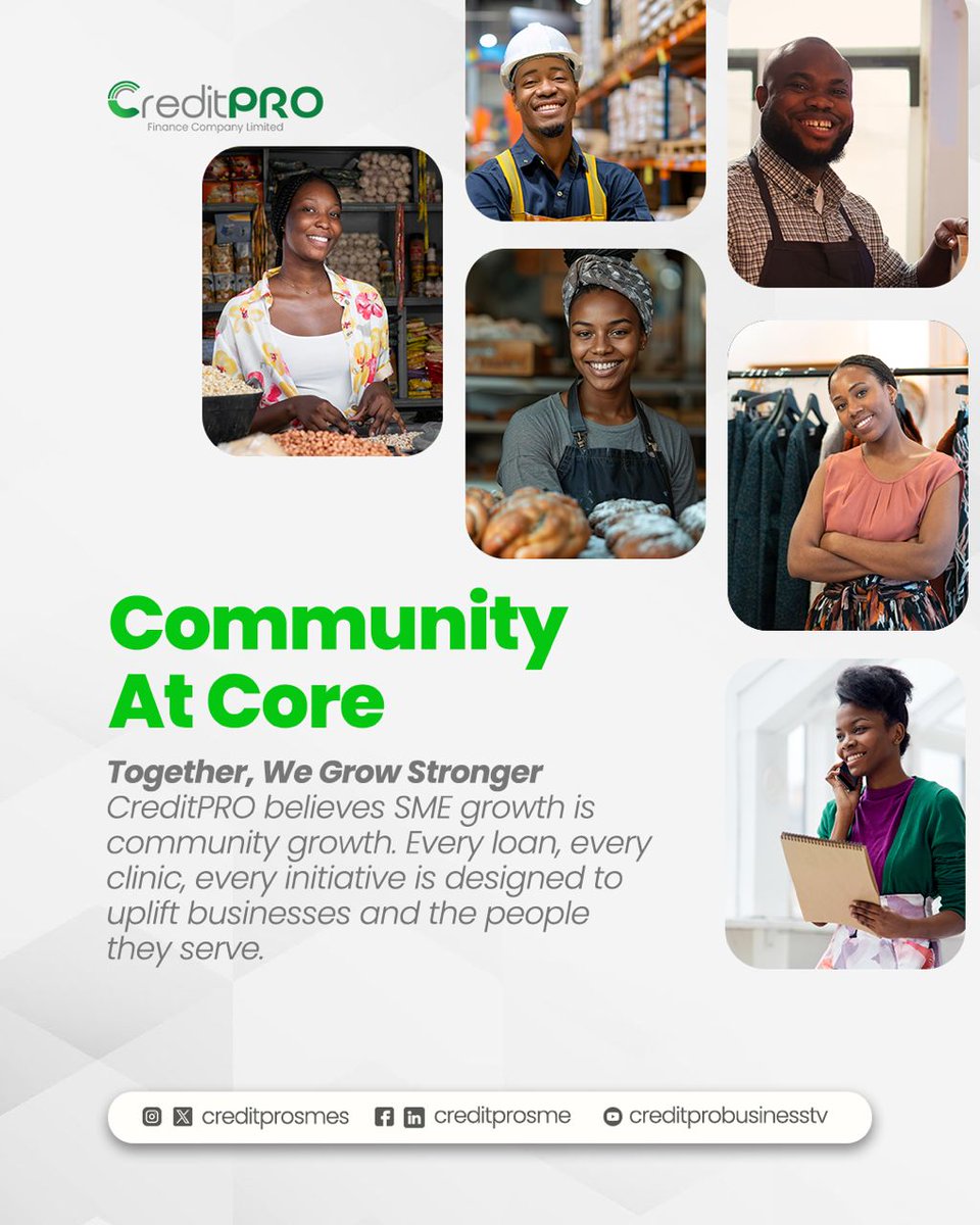 creditprosmes's tweet image. Every business we support strengthens our local economies. That’s why Community At Core is more than a theme—it’s who we are. Each business we uplift contributes to a stronger ecosystem, and together, we build communities that thrive.