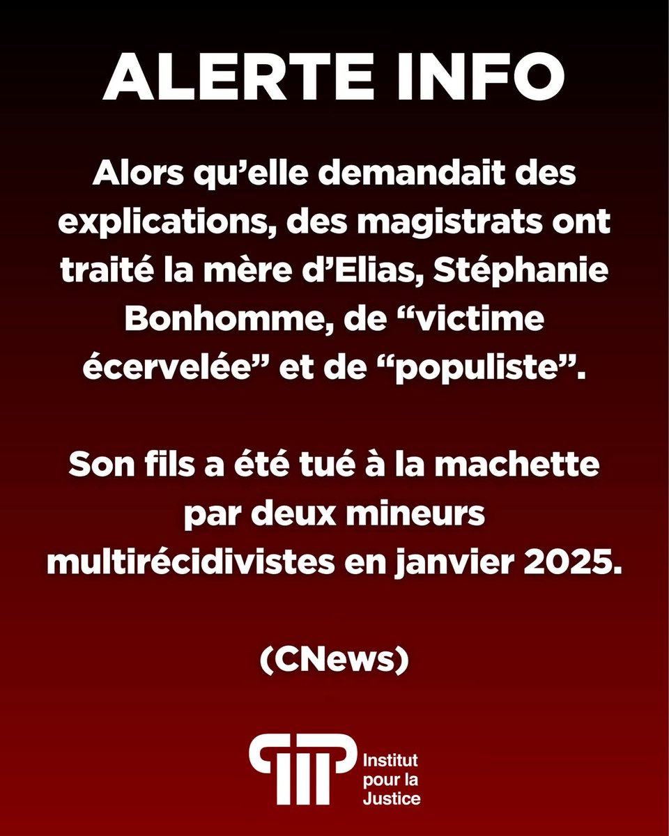 CollectifVigi's tweet image. Elias était un Français juif, il a donné son portable. La presse n&apos;en a pas fait écho. Pour quelle raison ? Les auteurs ? Pour protéger le &quot;vivre ensemble&quot; ? Pas de vagues ? 
@InstitutJustice #Elias @CNEWS