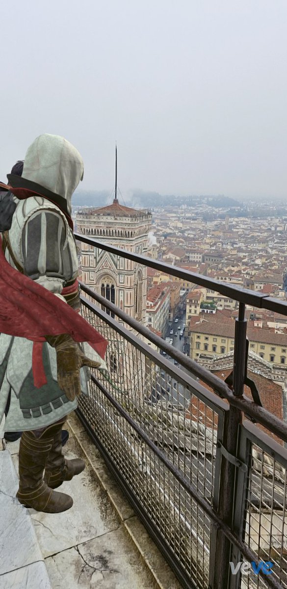 cornstarchca64's tweet image. Ezio returns to Cathedral of Santa Maria del Fiore @assassinscreed @veve_official