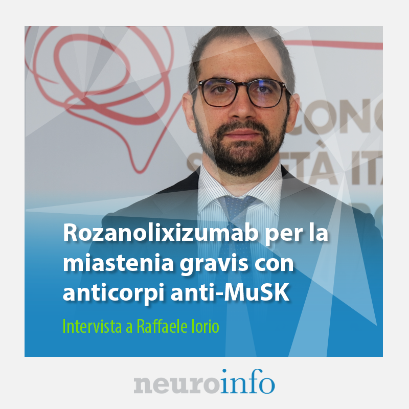 A #SIN2025 abbiamo parlato con Raffaele Iorio dell'utilizzo di rozanolixizumab per il trattamento della miastenia gravis associata ad anticorpi anti-MuSK, una forma rara e più severa della malattia.

Guarda l'intervista: neuroinfo.it/interviste/mia…
