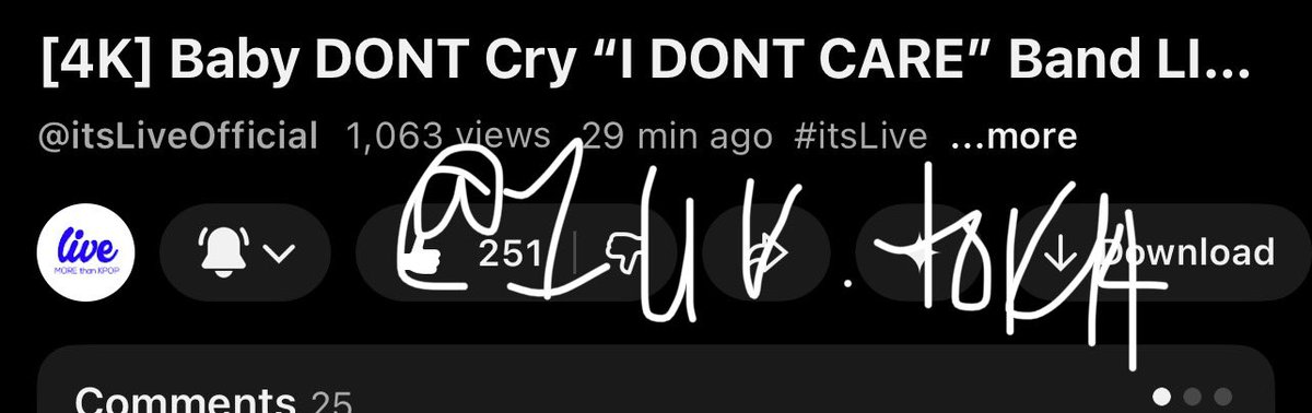 1uv_tokki's tweet image. #itsLive_event_BabyDONTCry_2  BDC 파이팅!! 정말 사랑해!!! 이 노래가 너무 향수를 불러일으켜요 🥰😍