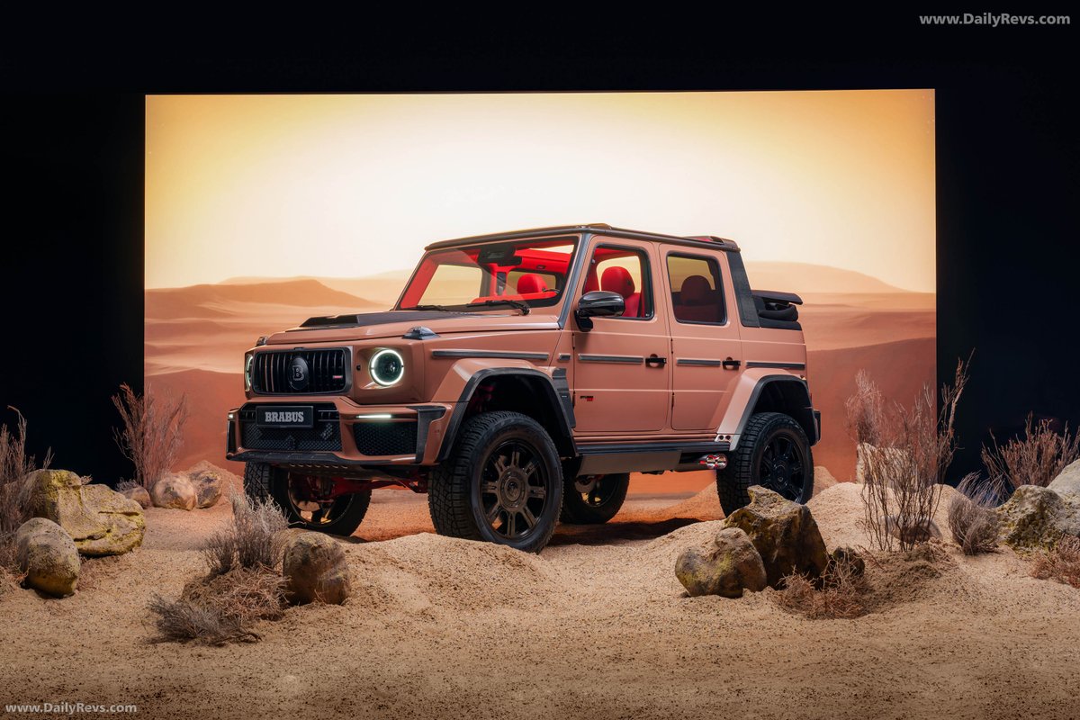 dailyrevs's tweet photo. 2026 Brabus XL 800 Cabrio | DailyRevs
800 hp open-top G-Class engineered for extreme off-road use.
Portal axles deliver 47.9 cm of ground clearance—unmatched in an open cabrio SUV.
#brabus #mercedesamgg63 #gclass #G63AMG #dailyrevs #gwagen #mercedesamg #brabus800 https://t.co/g6Q4iSodzt
