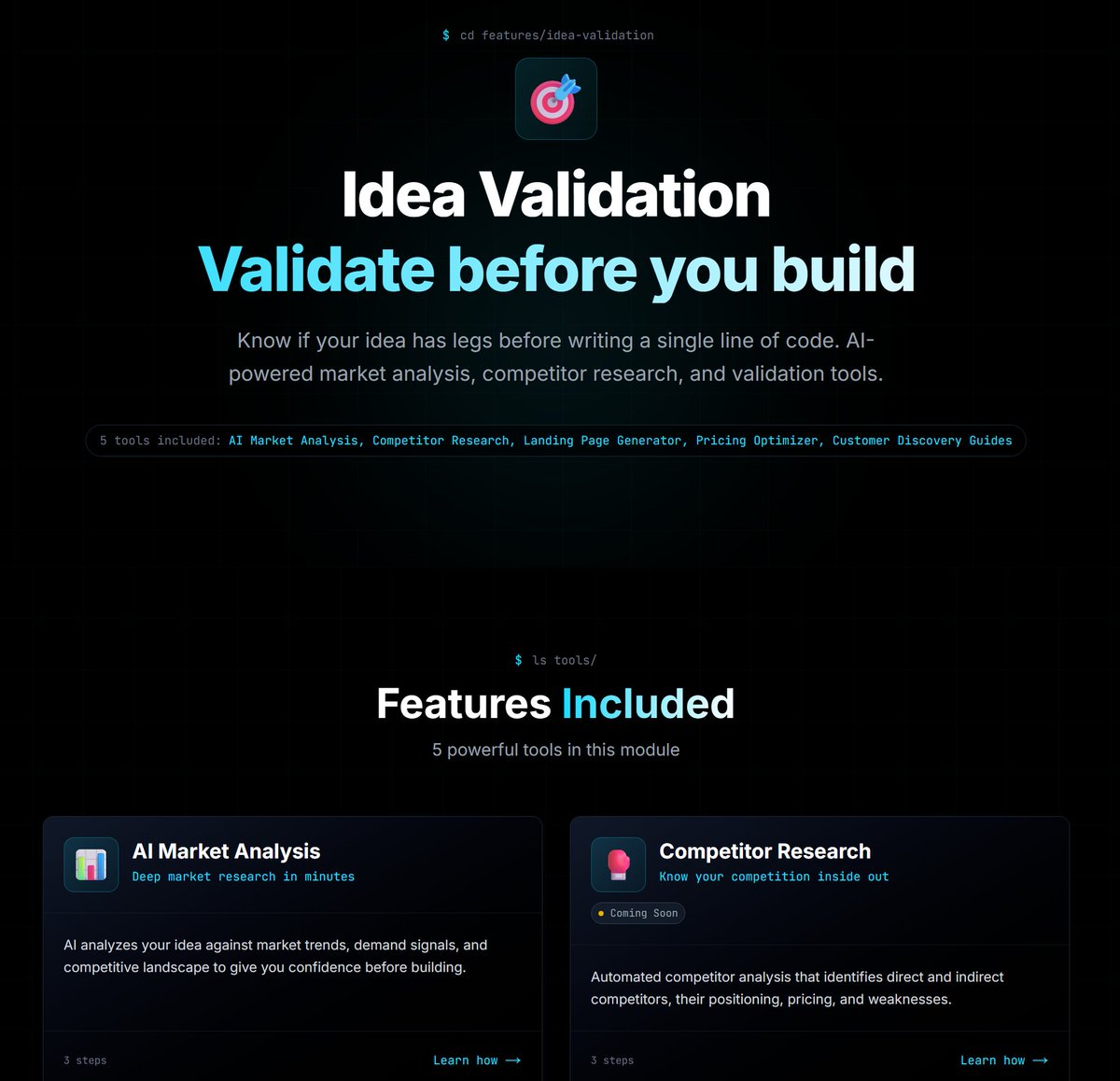 Brindlec87's tweet image. Hey @eiselems - I&apos;ve implemented that change :)
Each module now has a link to a new module page, with each of them having links to detailed feature pages