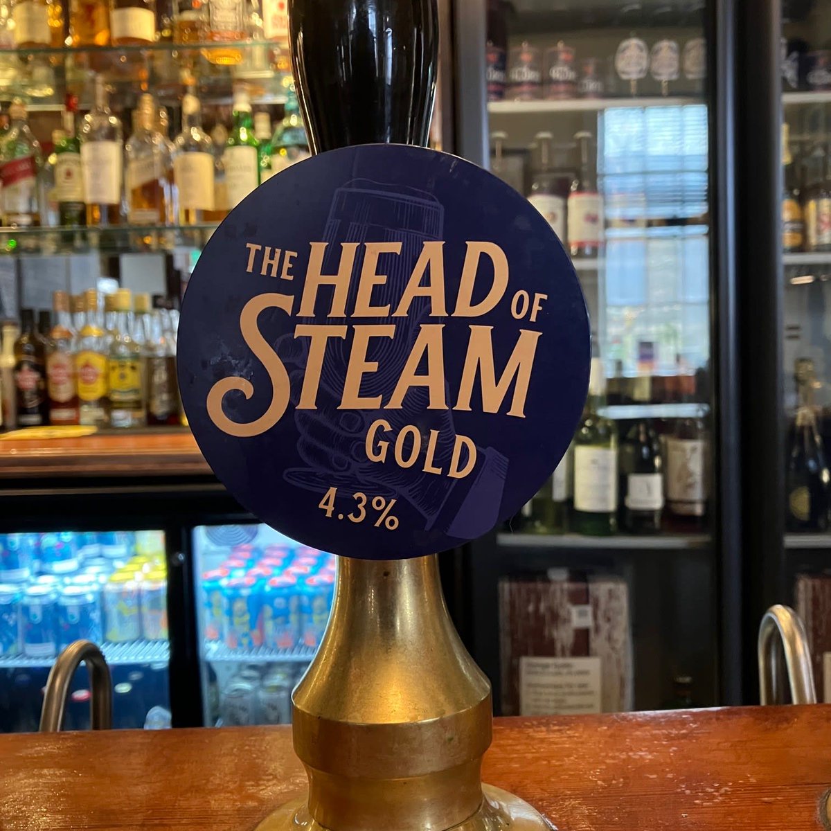 Head of Steam Gold! 4.3% golden ale!