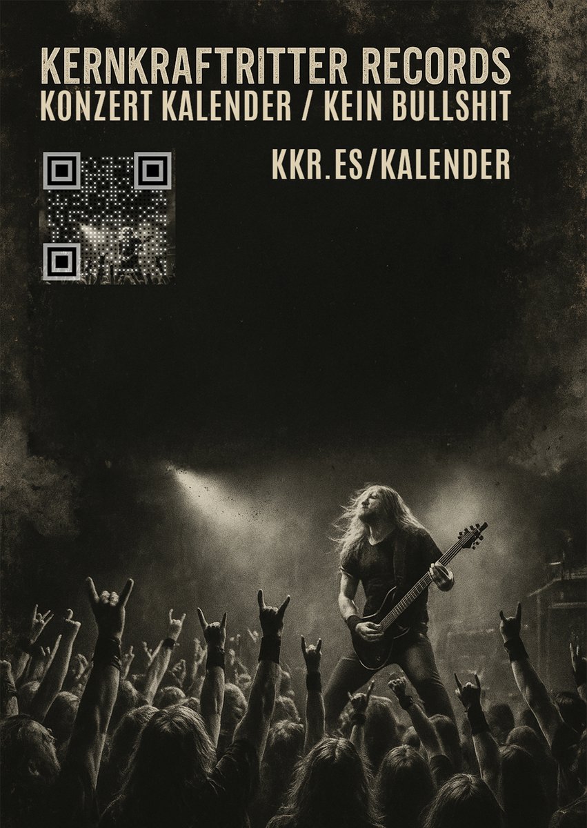 #kkr #metal #deathmetal 
Meine Freunde, schaut mal was ich gebastelt habe, wie findet ihr das?

kkr.es/kalender