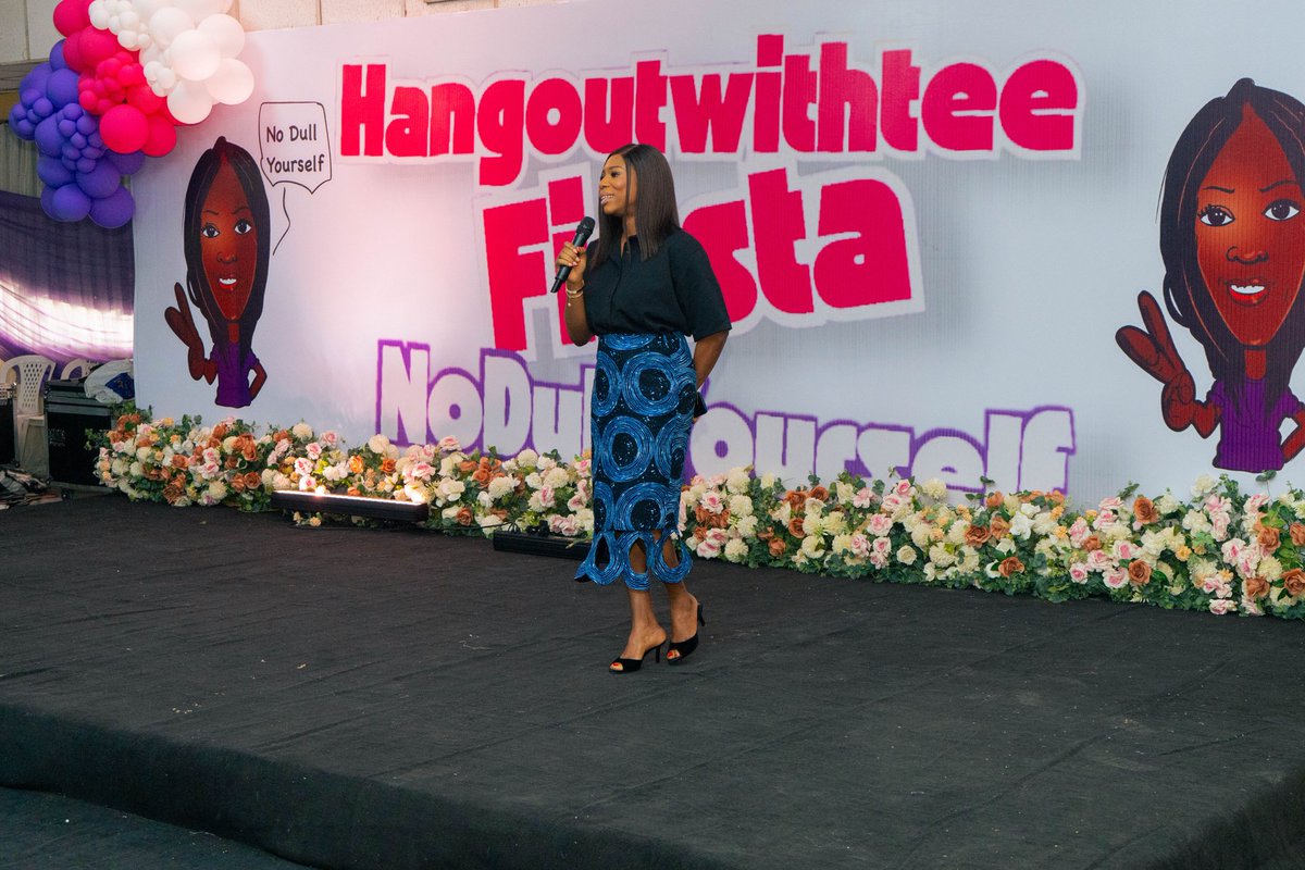 HangOutwithTee's tweet photo. Mariam Pedro Tijani is definitely who she says she is! ✨

At the #HangoutWithTee event, she showed us what it truly means to be a soft mum, and she is exactly that.

Thank you, Mariam, for bringing so much value and inspiration to the event! 🙌 https://t.co/dPllNa91rx