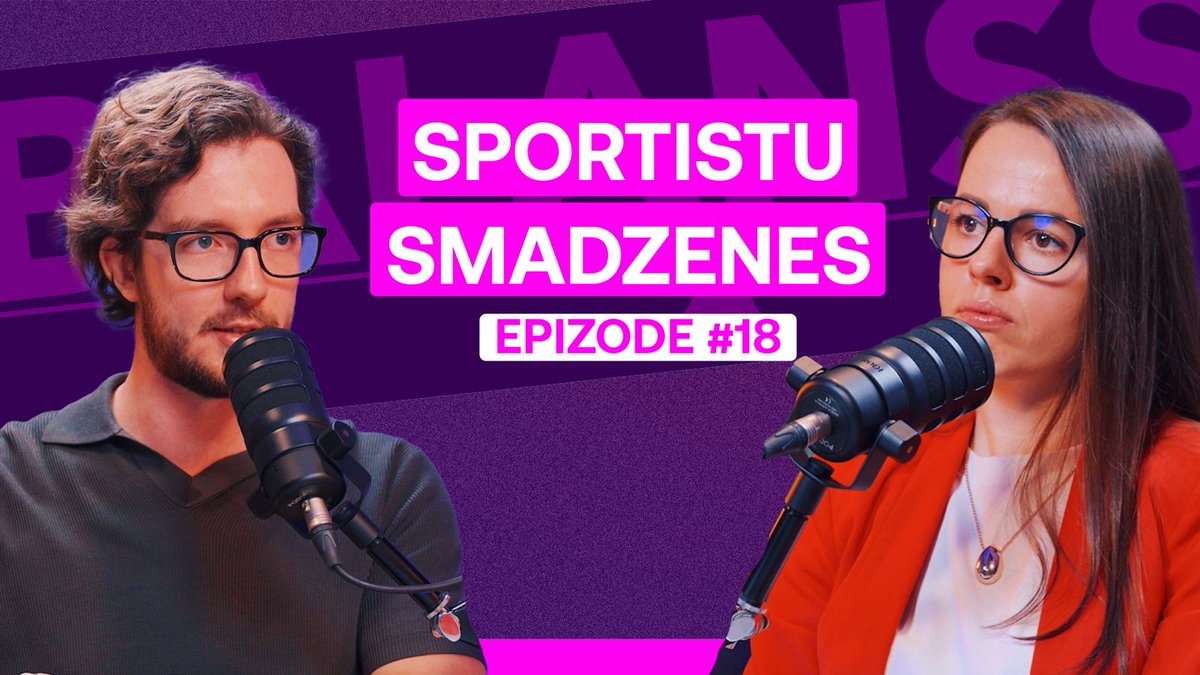 Biju ciemos pie <a href="/zemdaugaviete/">Kristīne Zemdaugaviete</a> 
parunāt par sportu, smadzenēm🧠un to kādēļ cilvēki nesporto.
Manuprāt šī tāda forša un visaptveroša saruna par to ko es savā ikdienā pētu un ik pa laikam te ierakstu.
Saite uz sarunu 👇
open.spotify.com/episode/6iH3iB…