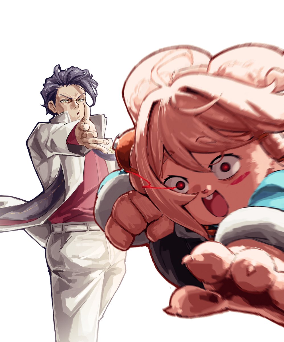 BeruangPutih80's tweet image. Damian and Zhao relationship ( ◺˰◿ )!