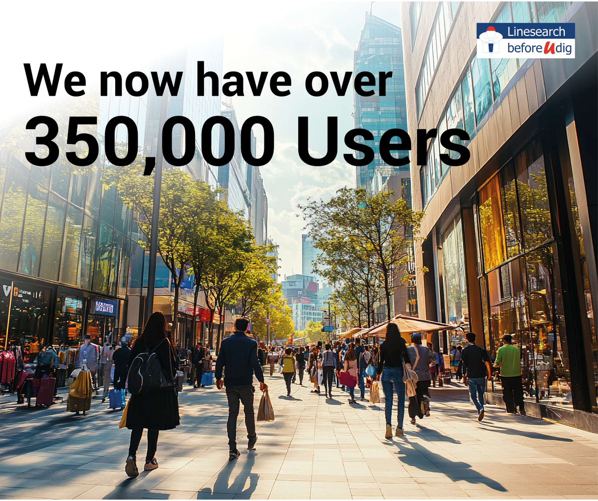 LSBUD's tweet image. We’ve hit 350,000 registered users on the LSBUD Safe Digging Portal! 🎉

More searches = fewer strikes, safer networks, and a stronger commitment to #DamagePrevention.
Join the movement 👉onecall.linesearchbeforeudig.co.uk/ngen.web/Inter…
#SafeDiggingforAll #UtilitySafety #LSBUD #InfrastructureSafety