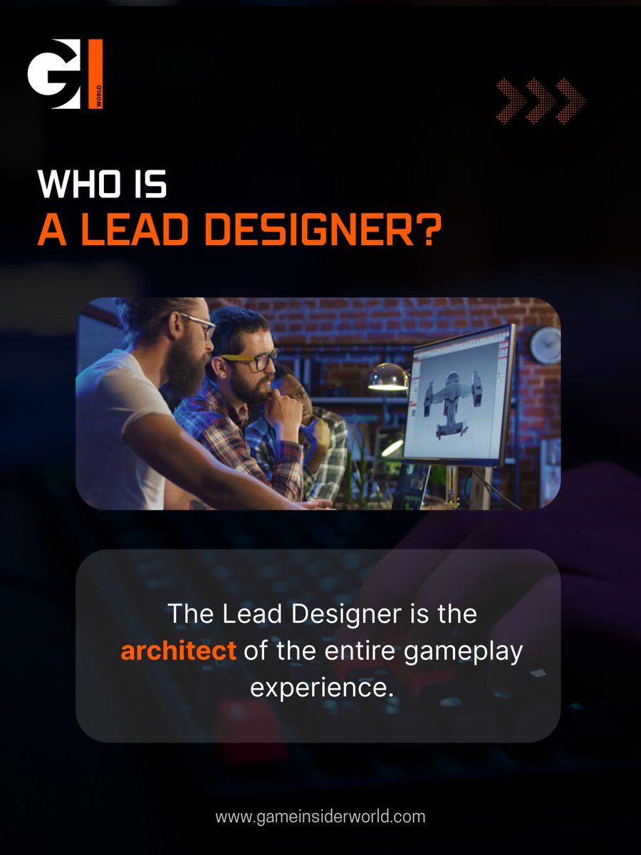 GameInsiderW's tweet image. Lead Designers don’t just build mechanics —
they shape the entire player experience.
Here’s what their job actually looks like.

Follow GameInsider for game dev insights, breakdowns &amp;amp; career guidance.
👉 gameinsiderworld.com

#LeadDesigner #GameDesigner #GameDesign #GameDev