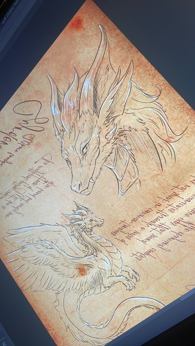 wip working on some prints to giveaway for renfaire in singapore next year!
#renfaire #renfairesg 

(i’m only attending 31st Jan)