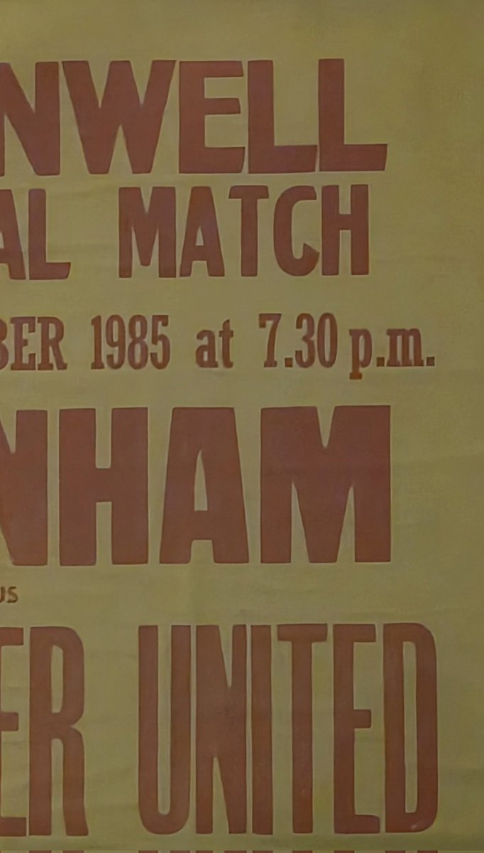 FullMembers's tweet image. Just a hint of one of the items displayed on the memorabilia night @Dag_RedFC on 27/11/25 from 7-9 pm 
Free to enter, the bar is open, ex players in attendance, come and have a drink, a look and a chat.