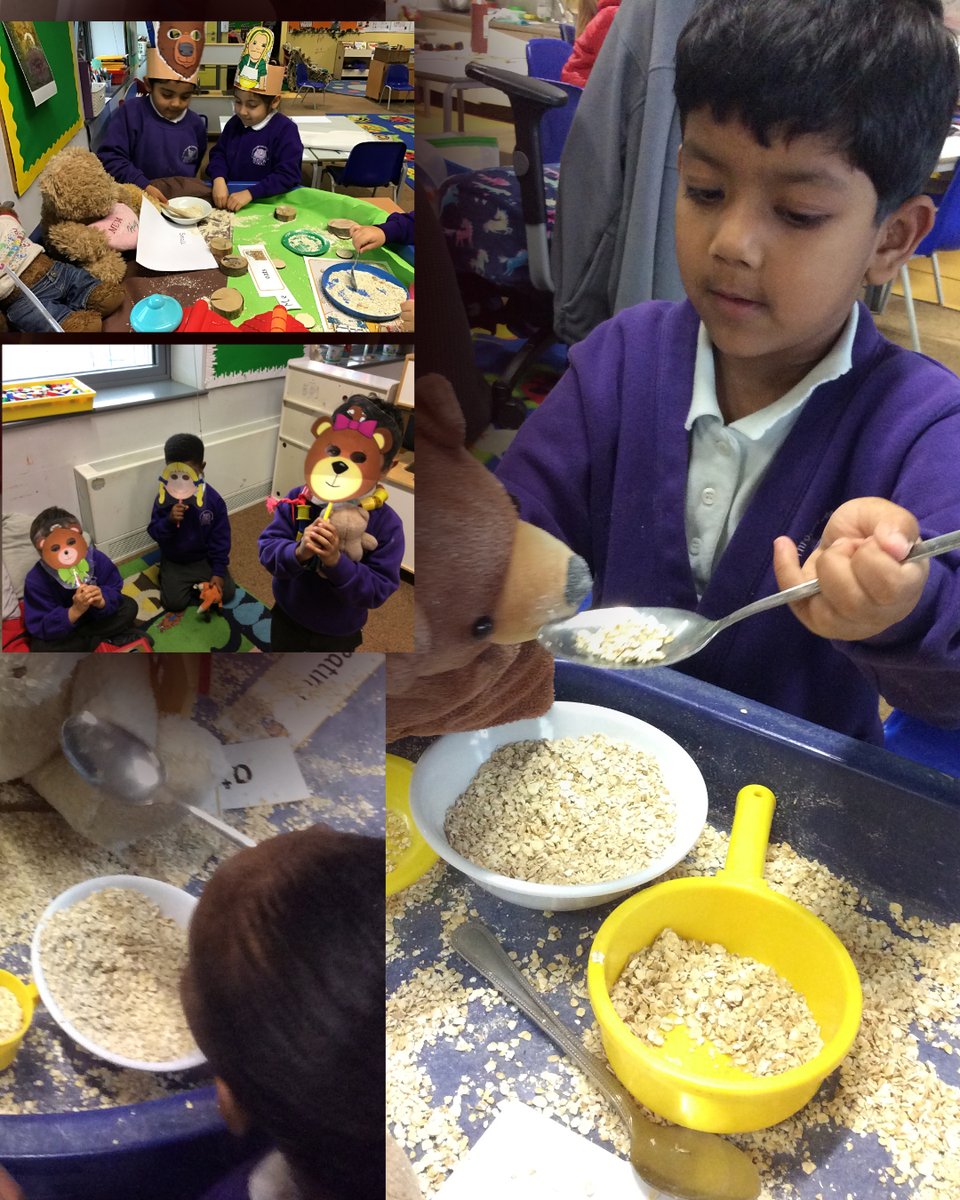 BuxtonSchInfo's tweet image. Reception loved acting out &apos;Goldilocks and the Three Bears&apos; 📚🐻! They practiced new vocab, character voices, and phonics. Even Goldilocks herself (Miss Koni) sneaked in to try Baby Bear’s porridge! 😄 #Reception #PhonicsFun #StoryTime #EarlyYears