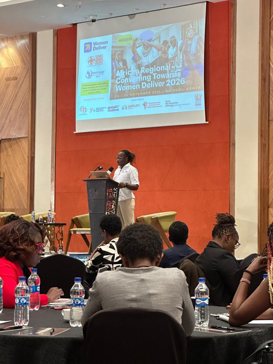 She further noted that while frameworks like CEDAW, ICESCR, the Maputo Protocol, and General Comments have made tremendous progress in recognizing #SRHR as human rights, reality on the ground tells a different story. Recognition on paper does not always translate into reality in