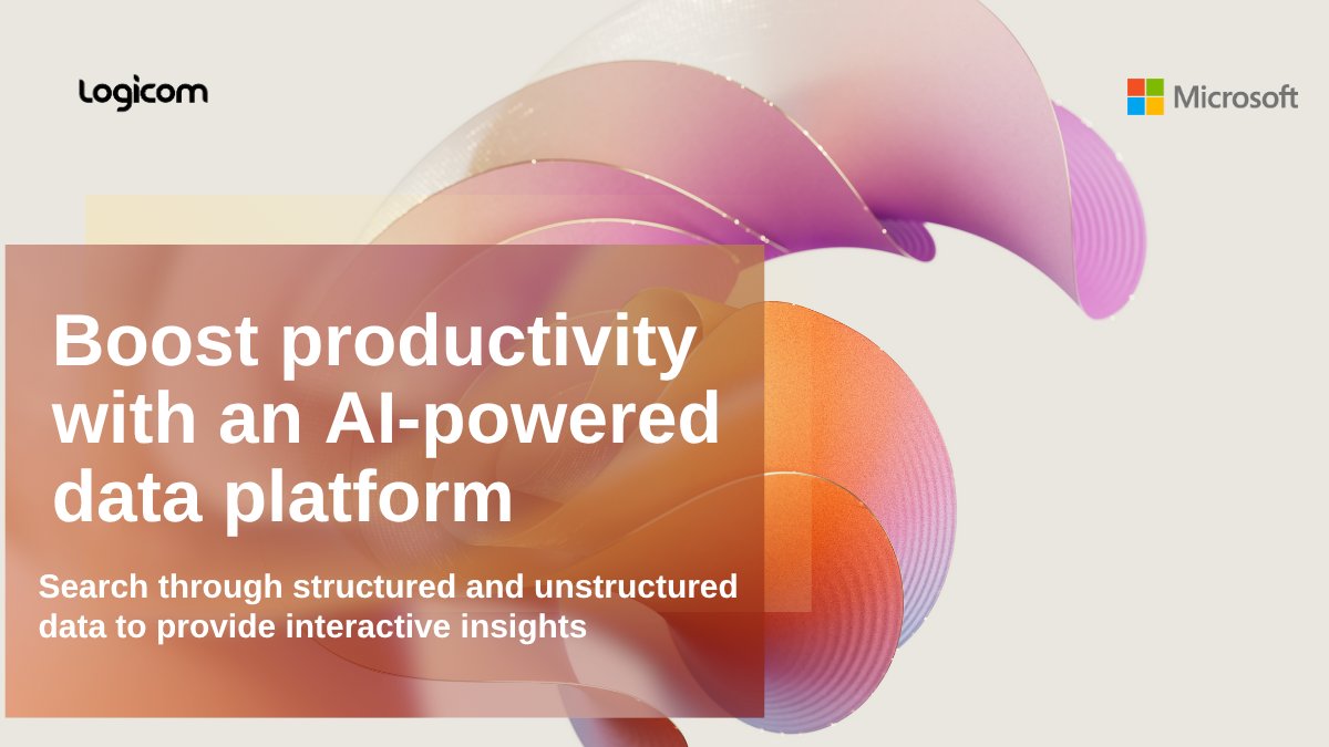 LogicomDisti's tweet image. Help manufacturers connect edge and cloud data through an AI-driven platform that enhances efficiency and scalability.

👉🏻 Contact the #MicrosoftCloud Team: cloud.info.ae@logicom.net

#LogicomDisti #Microsoft #AI #CloudSolutions