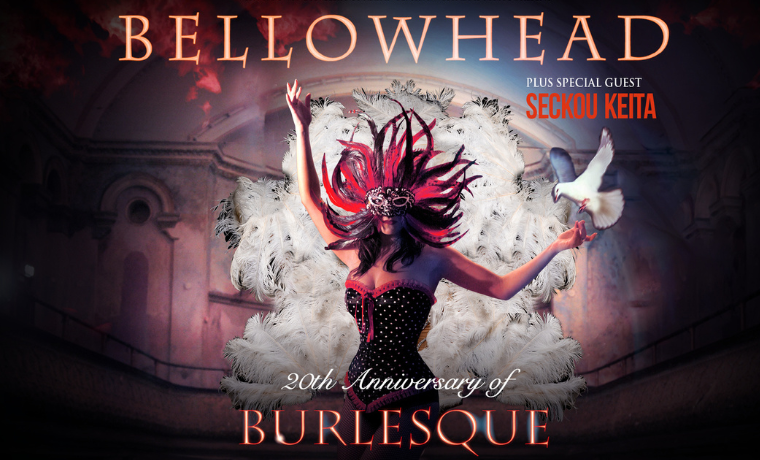 demontforthall's tweet image. 📢 NEW SHOW: Bellowhead – Tue 10 Nov 26

@bellowheaduk return to the Hall in 2026 to celebrate the 20th anniversary of their full-length debut album, Burlesque 🎻

Members pre-sale Wed 26 Nov
On sale 10am Fri 28 Nov 
tinyurl.com/Bellowhead26-D…