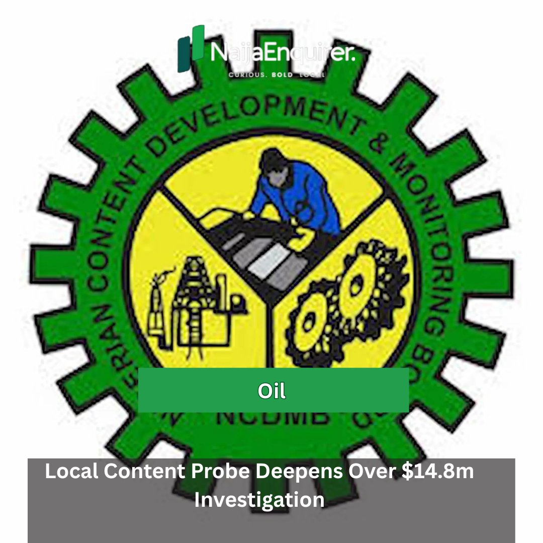 NaijaEnquirer's tweet image. Local Content Probe Deepens Over $14.8m Investigation

 naijaenquirer.ng/local-content-…

#LocalContent #Probe #NigerianOil #Governance #Accountability #NaijaEnquirer