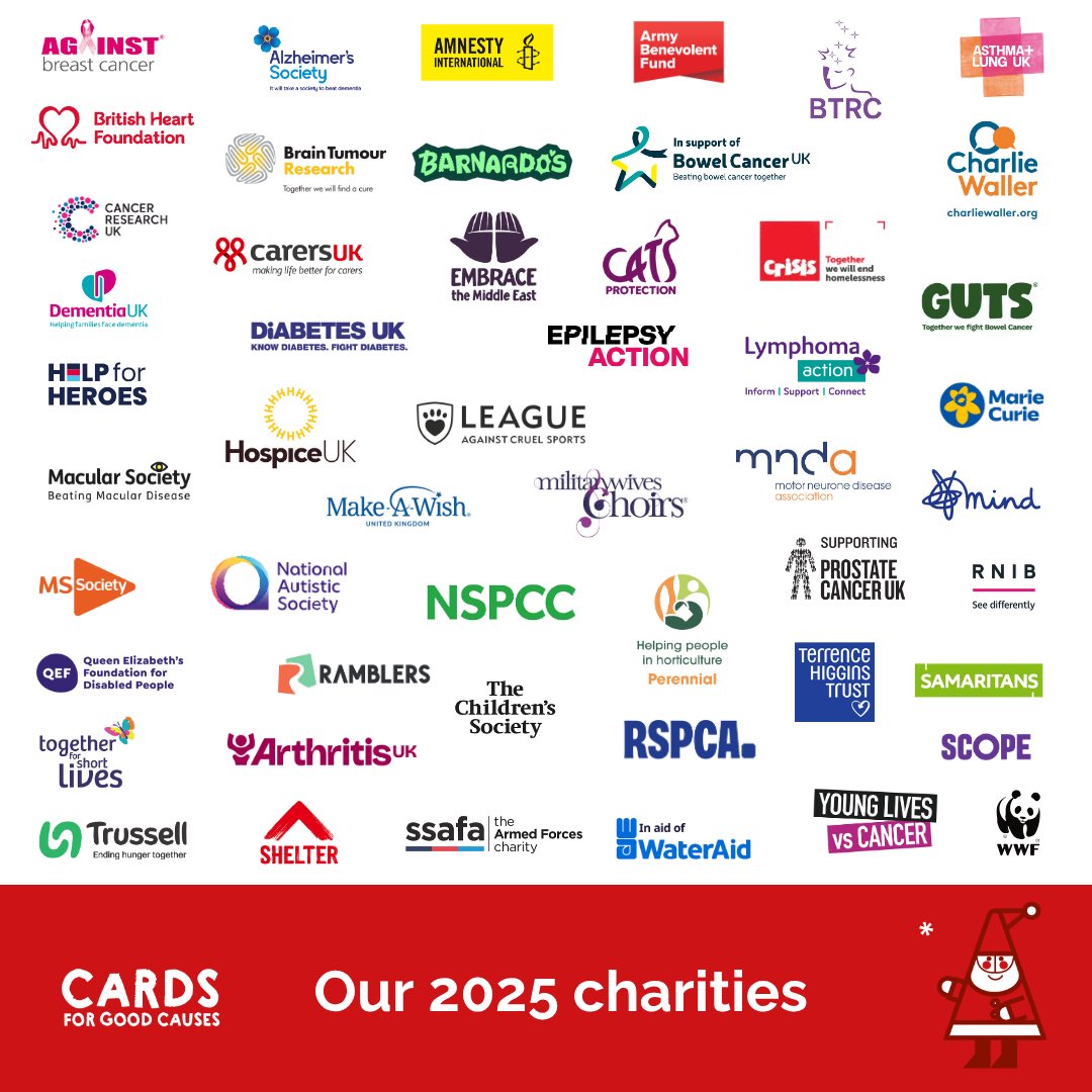GreenwichLibs's tweet image. Cards of Good Causes are the largest multi-charity card + gift retailer supporting local + national charities. Every purchase supports both charities + communities. In 2025, Cards for Good Causes are delighted to be partnering with GLL in West Greenwich, Eltham + Blackheath. 🎄