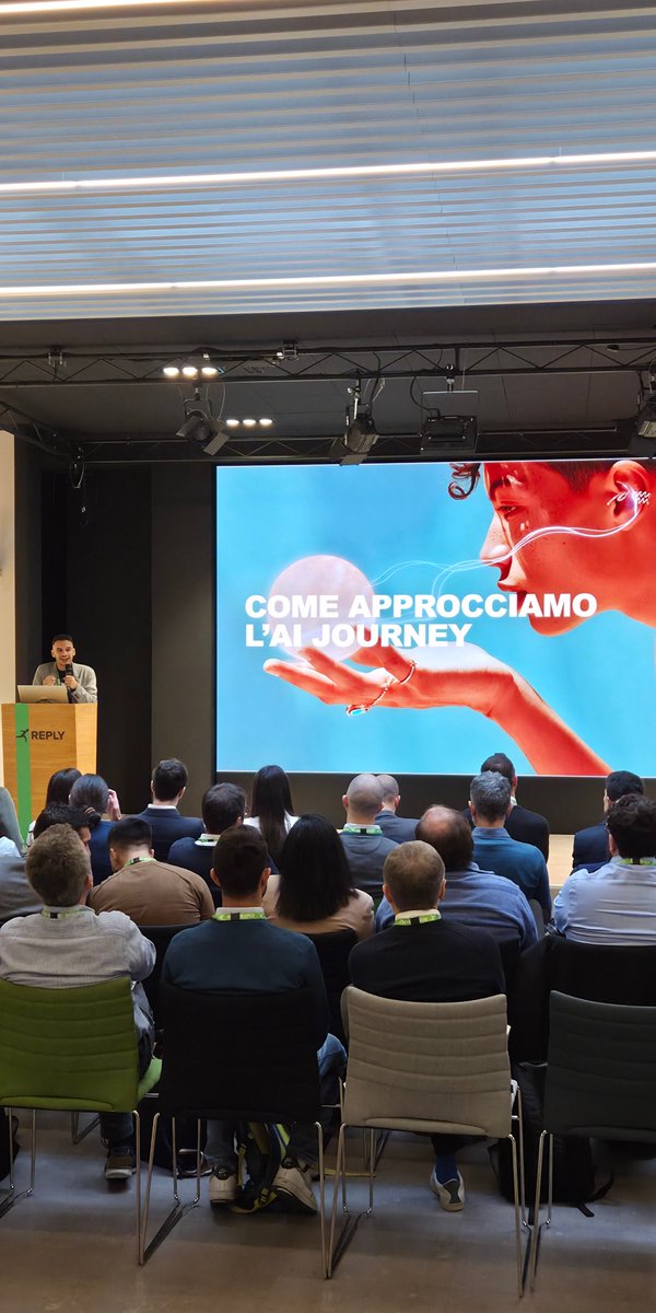 cluster_reply's tweet image. 🚀 Si è conclusa ieri la seconda edizione dell’#hackathon Building agents together.  
📷 Complimenti ai vincitori: @Italtel
📷#Microsoft per il supporto. 
📷 Prossima edizione: 4 dicembre.    #Agents