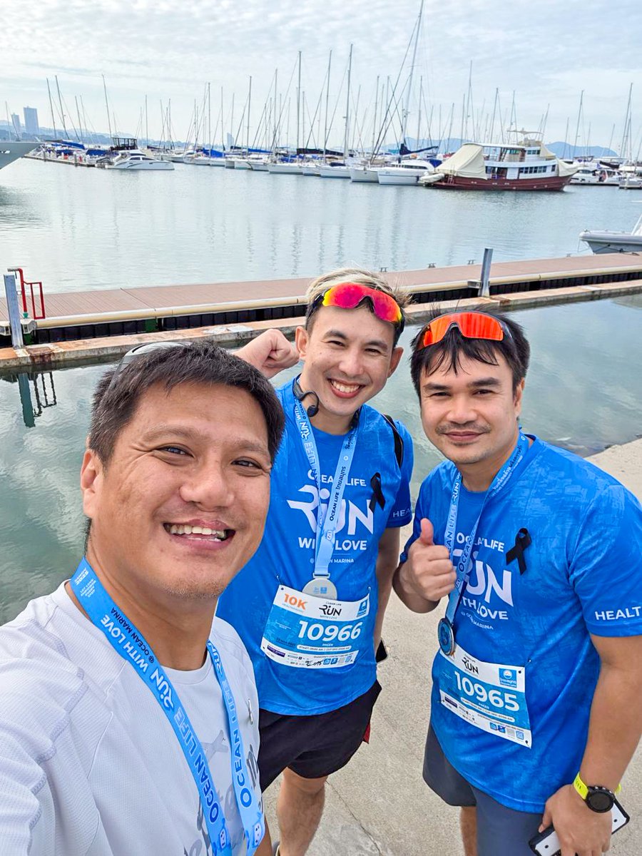 NinjaTooK's tweet photo. 🌊⛵️ ลุงตุ๊ก และ ผองเพื่อน ที่งาน D งาน 𝗢𝗰𝗲𝗮𝗻 𝗟𝗶𝗳𝗲 𝗥𝘂𝗻 𝘄𝗶𝘁𝗵 𝗟𝗼𝘃𝗲 @ 𝗢𝗰𝗲𝗮𝗻 𝗠𝗮𝗿𝗶𝗻𝗮 🫶 ดีใจที่ได้เจอกันครับ 🥰 ep.2
#OCEANLIFERunWithLove #OCEANLIFERunWithLove2025 #OceanLifeไทยสมุทร #รักตัวเอง #รักสุขภาพ #OCEANCLUBAPP #OceanMarina #tookkyrun https://t.co/ghHHj8Zs5G