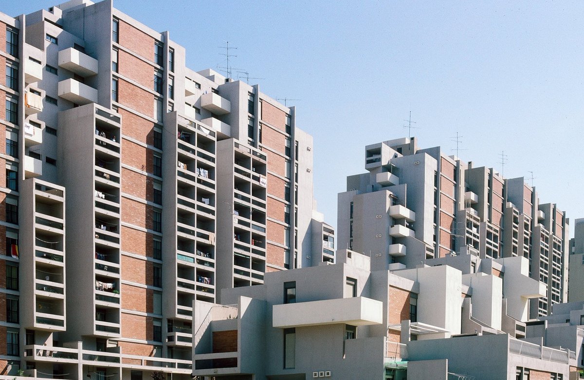 Modernist apartment blocks in Split, 1979.

Photo y Joyce Pinsker.