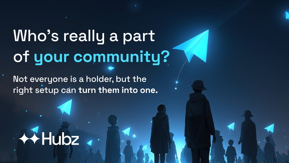 HubzNetwork's tweet image. If you removed everyone from your group who doesn’t hold your token, how many would actually be left? 🤔

If that number stings, the issue isn’t your holders. It’s who you’ve been letting in ⚠️

That’s all about to change this week✨

#CommunityBuilding #Web3Growth #Web3Builders