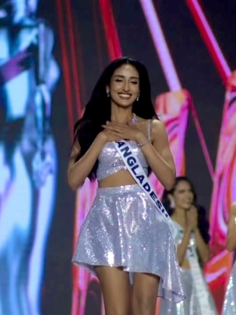 tangiamethelafc's tweet image. The smile that wins hearts and the words that inspire millions. 😊🤍😘 Forever grounded, forever glowing 🌟 #TanjiaMethela #TangiaZaman #TangiaZamanMethela #Bangladesh #MissUniverseBangladesh 🇧🇩👑
