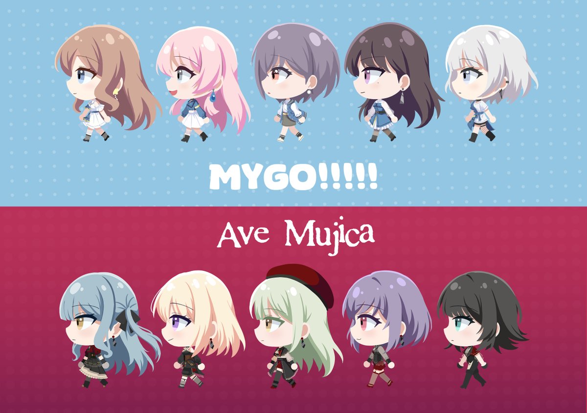 💙❤️
#AveMujica #MyGO