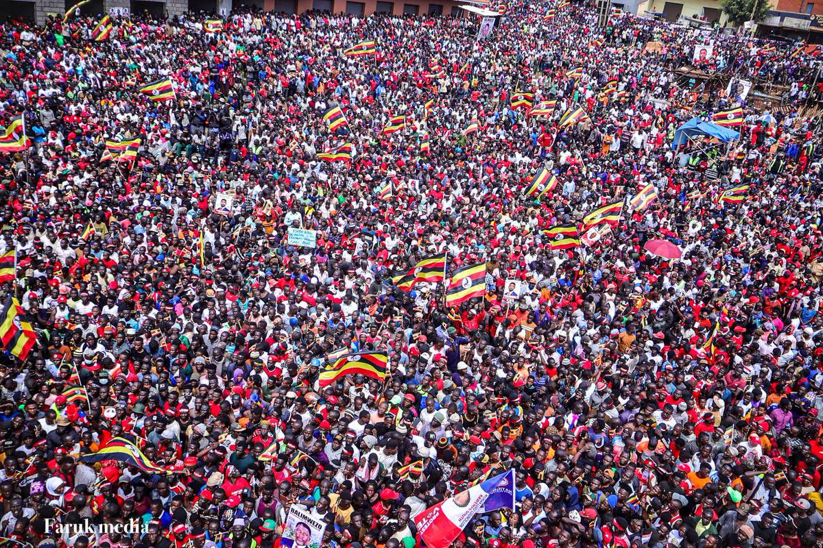 NUP_Ug's tweet image. It’s already full house in KAWEMPE!
#ANewUgandaNow
#ProtestVote2026 
#PeoplePowerOurPower
