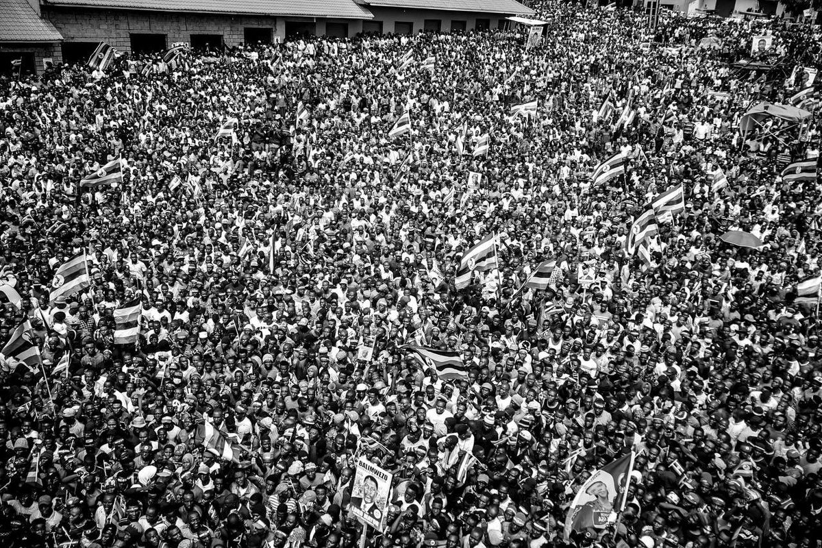 NUP_Ug's tweet image. It’s already full house in KAWEMPE!
#ANewUgandaNow
#ProtestVote2026 
#PeoplePowerOurPower