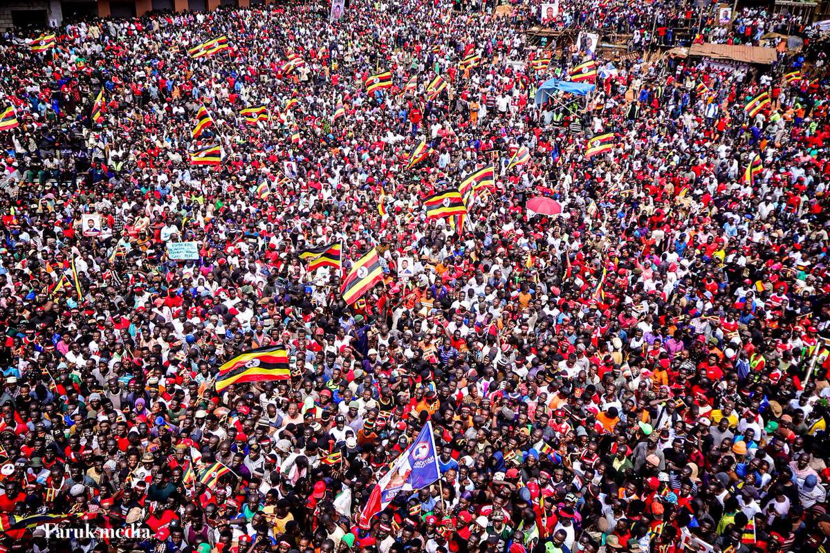 NUP_Ug's tweet image. It’s already full house in KAWEMPE!
#ANewUgandaNow
#ProtestVote2026 
#PeoplePowerOurPower