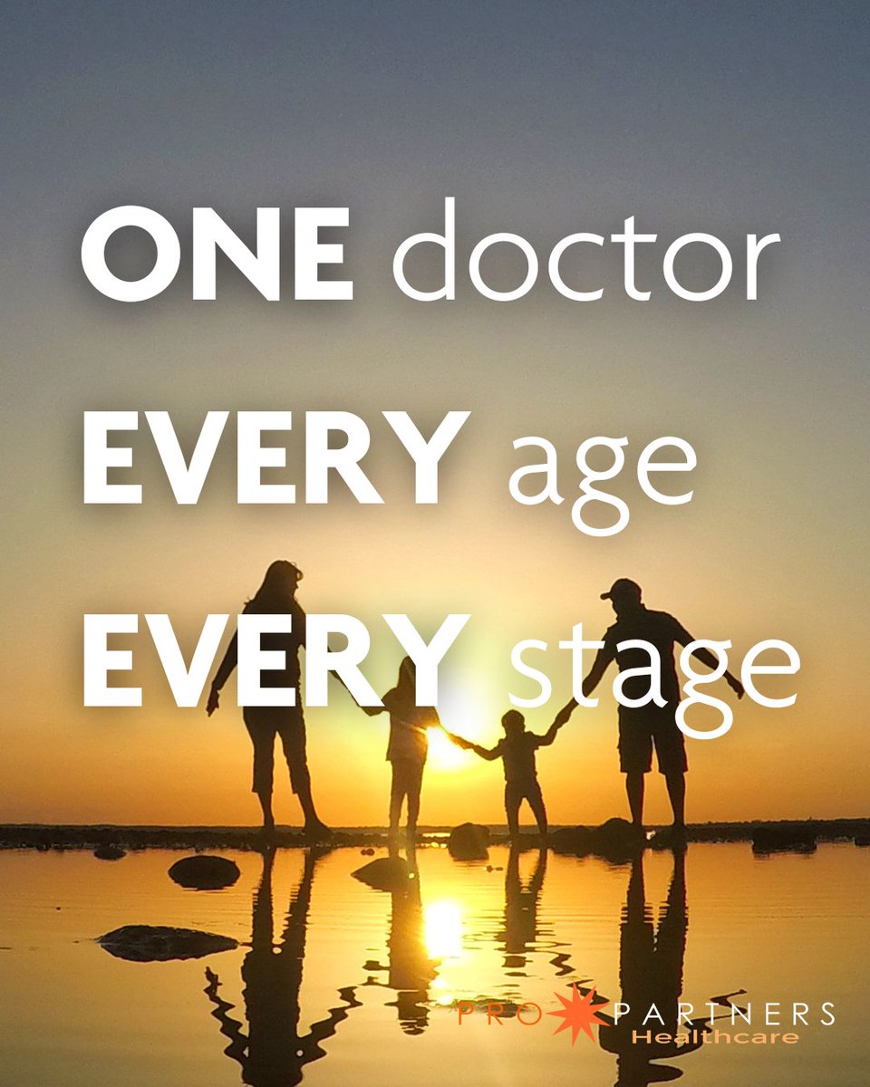 ProPartnersHC's tweet image. Imagine one doctor who knows everyone in your family — your history, your health goals, your kids’ quirks, all of it.
ProPartners offers whole-family primary care under one roof, with discounted family memberships to keep care accessible.

Learn More:
propartnershealthcare.com/get-started/