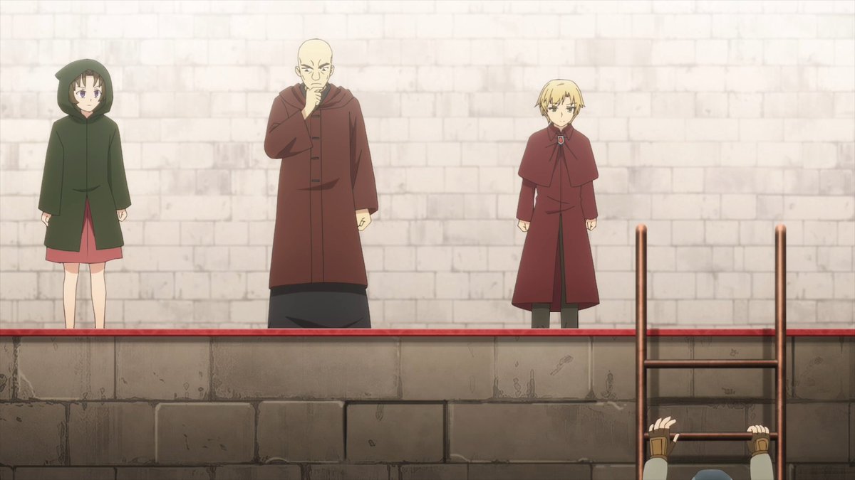 336nt's tweet image. 赤の学院の先生（CV 川端しおり）

第8話
#無職の英雄 #MushokuNoEiyuu #HeroWithoutAClass
無職の英雄