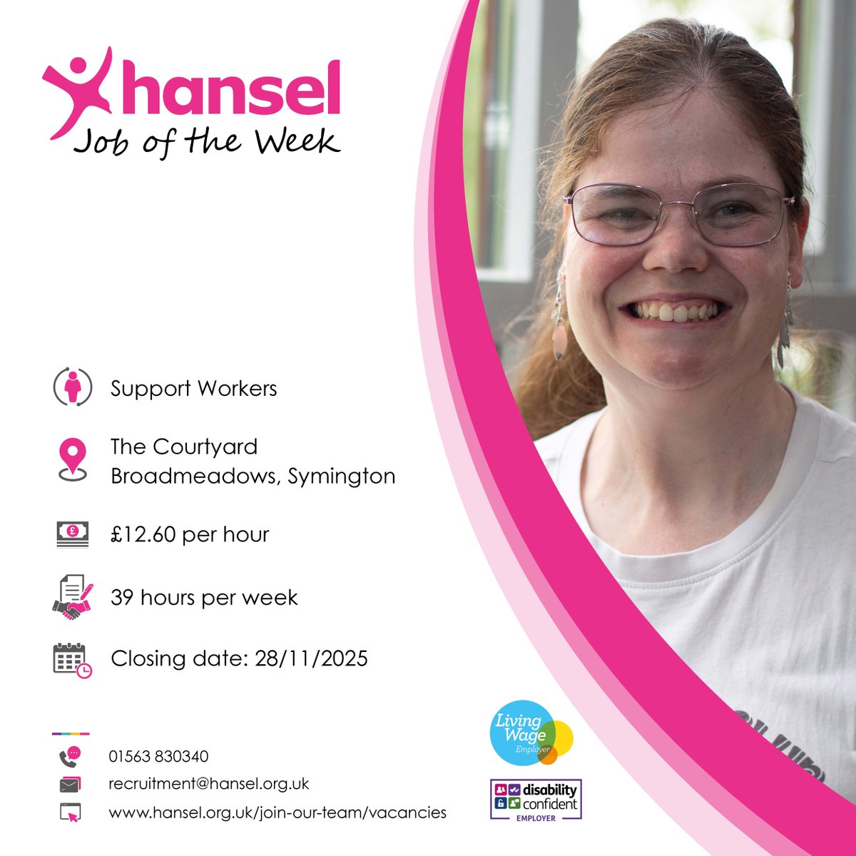 HanselAyrshire's tweet image. We are hiring! The Courtyard offers warm homely places to live and supports 11 unique people who want to enjoy life to the full. 
Click on the link below to apply for the Courtyard:
hansel.org.uk/join-our-team/…
#SupportWorker #Recruiting #SouthAyrshire #Care #FreedomToLive