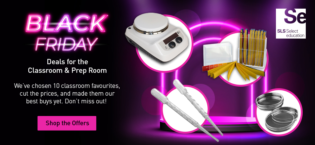 SLSSelectEd's tweet image. 🖤 #BlackFriday is here!🔬

Enjoy up to 28% off essential classroom and prep room essentials, from slides and pipettes to beakers, cylinders, balances and more! ✨

Stock up on prep room essentials and make next term a breeze! 🧪🏫
 
🛒 Shop now: ow.ly/Kh0Z50XsX4V