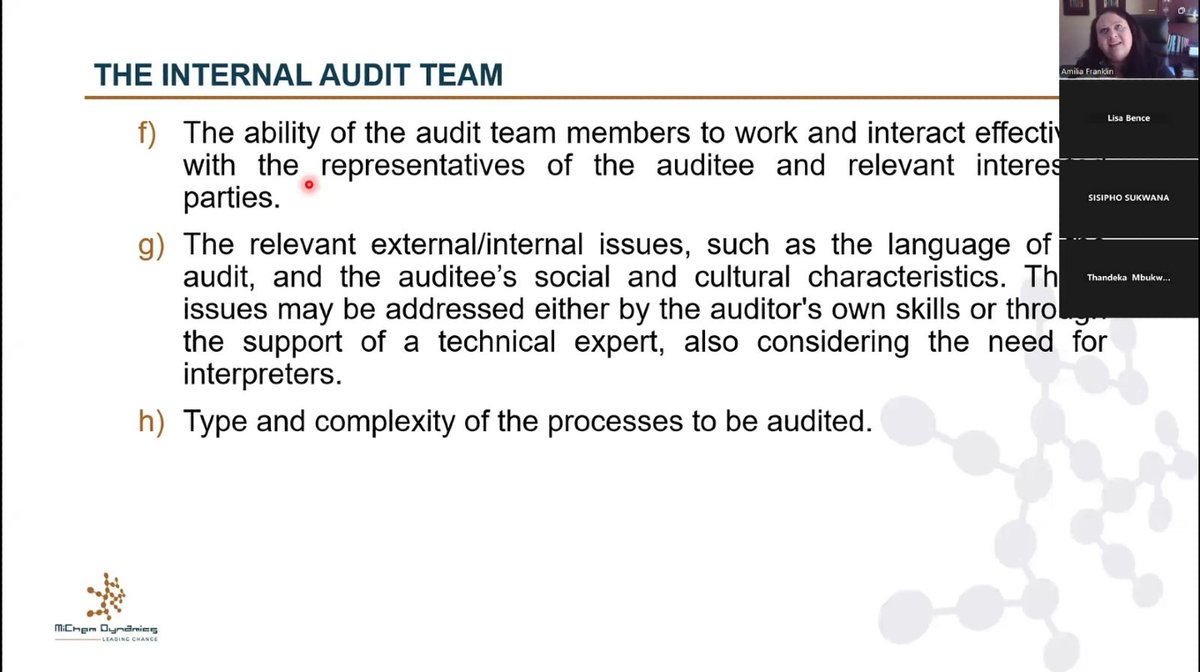 MiChemDynamics's tweet image. 🎉 FOOD SAFETY SUCCESS!
From Oct 22-24, our online HPCSA Accredited FSMS Training was a hit, led by Amilia Franklin! 
Ready for 2026?
Check our training calendar &amp;amp; register now! 🌟
👉michemdynamics.com/food-safety-se… 

#FoodSafetyTraining #HPCSAAccredited #MiChemDynamics #InternalAuditor