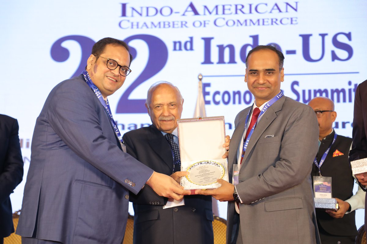 TCEConnect's tweet image. Mr. Sachin Mishra, General Counsel and Company Secretary, TCE, recently represented Tata Consulting Engineers (TCE) as a speaker at the 22nd Indo-US Economic Summit, organised by the Indo-American Chamber of Commerce, India (IACC) at The Leela Palace, New Delhi.

The summit,…