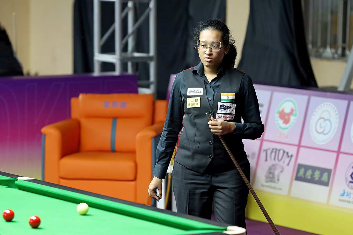 thetatvaindia's tweet image. Anupama Ramachandran becomes FIRST Indian woman to win world snooker title.

#AnupamaRamachandran #Snooker