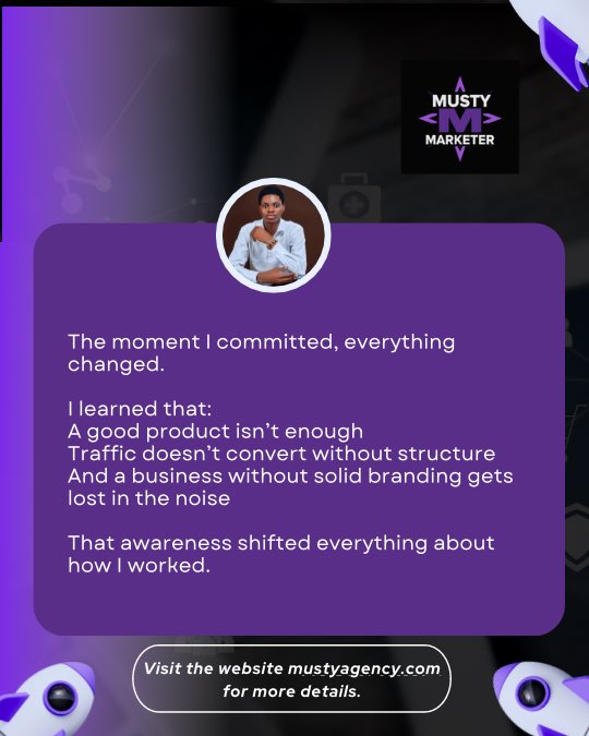 Jordan_769's tweet image. 📌 If you’ve been doubting yourself lately, this is for you.💜

SWIPE through this because what I’m about to share is the exact shift that changed everything for me, the kind of shift every business owner eventually reaches.

#mustymarketer39 #journeytosuccess #shopifyexperts