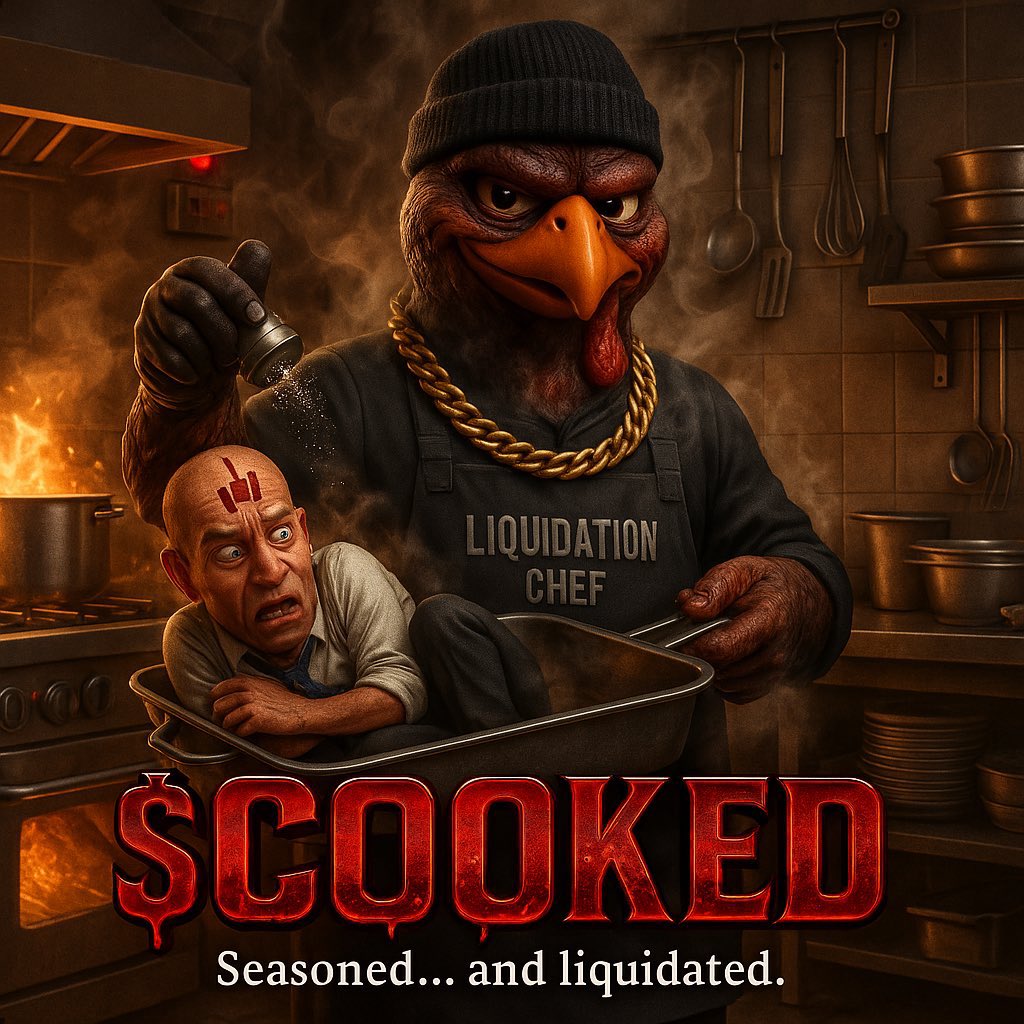 the_tokenteller's tweet image. Take your eyes off the No 1 spot, $COOKED is already on the move