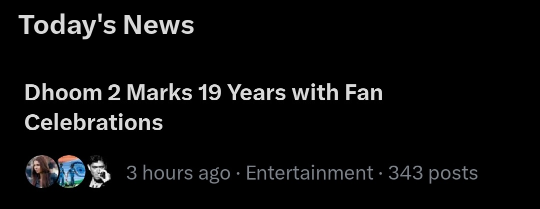 Fully_Updated's tweet image. ATG Dhoom 2 
#19YearsOfDhoom2
#HrithikRoshan #AishwaryaRai