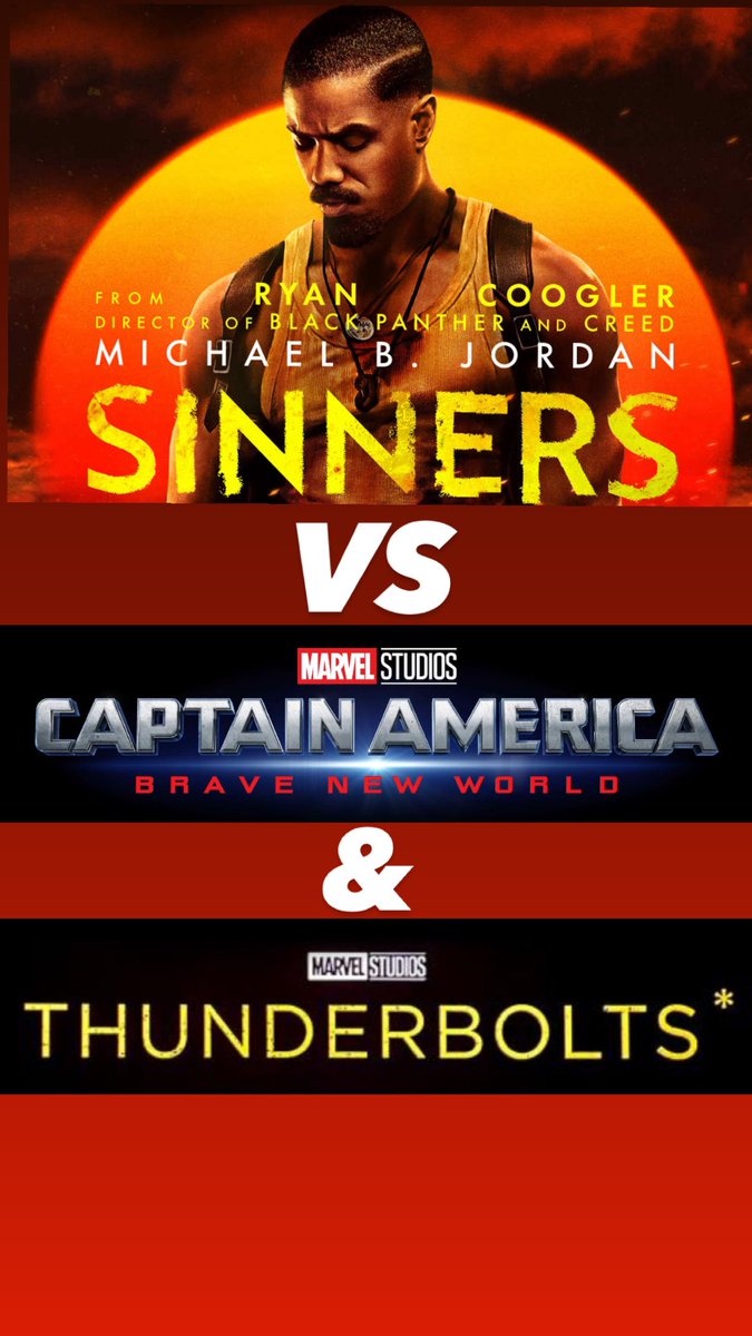 tntmtheshow's tweet image. SINNERS vs CAPTAIN AMERICA Brave NEW World &amp;amp; THUNDERBOLTS #Sinners #MCU #Thunderbolts #MARVEL #CaptainAmericaBraveNewWorld youtube.com/shorts/zCJ7Mv1… via @YouTube