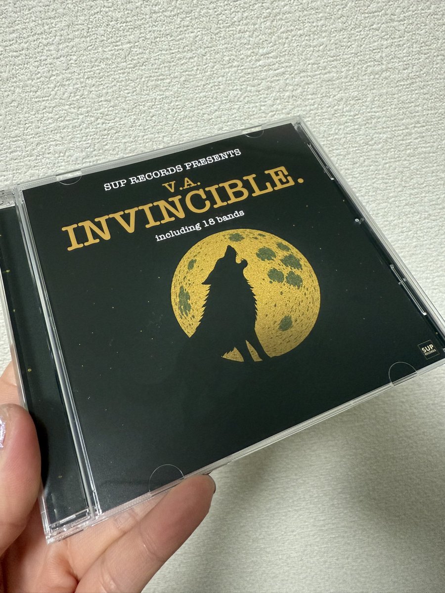 やっと聴けました✌️
ありがとうございます！！
#Invincible 
#suprecords