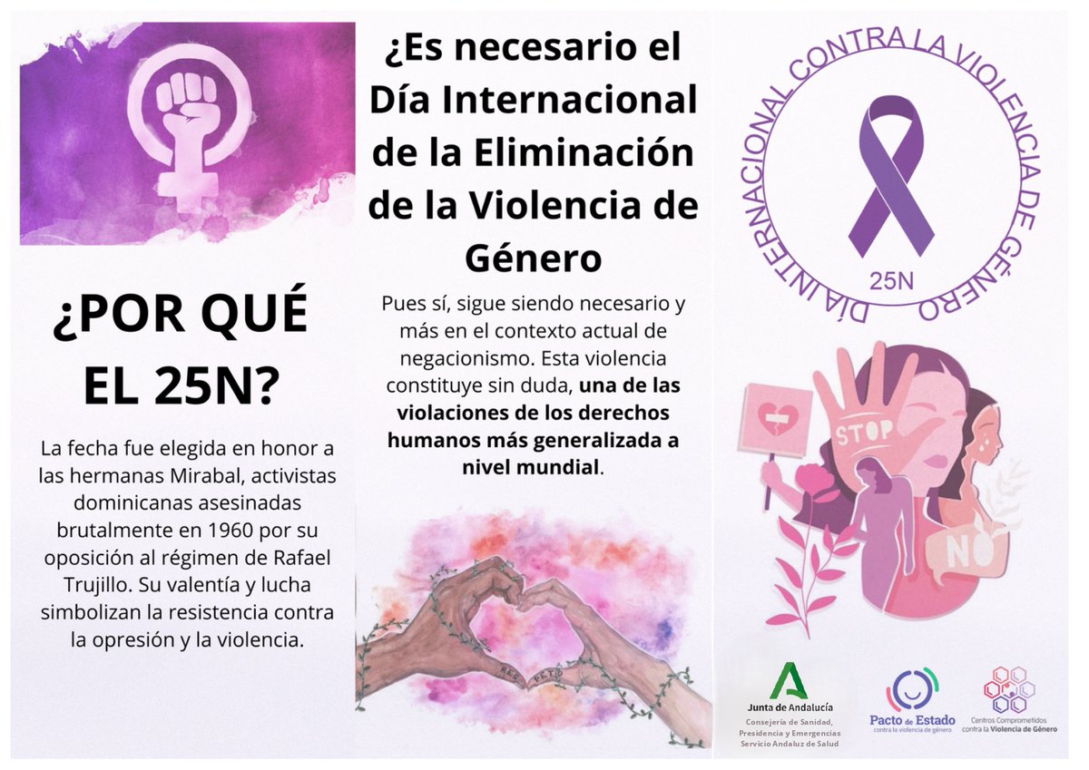 AytoBollullosM's tweet image. 💜 Por una sociedad libre de violencia de género 💜

👩‍⚕️ La enfermera comunitaria juega un papel clave: detecta señales de alerta, acompaña desde la escucha y la orientación, y promueve la sensibilización.

❤️‍🩹Porque prevenir es cuidar, y cuidar es proteger frente a la violencia.