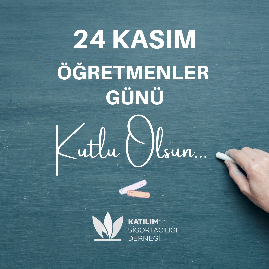Katsider's tweet photo. İlim, ahlak ve adaletle yeni nesilleri yetiştiren tüm öğretmenlerimizin Öğretmenler Günü kutlu olsun.

Katılım Sigortacılığı Derneği (KATSİDER) https://t.co/aBK3y0e84z