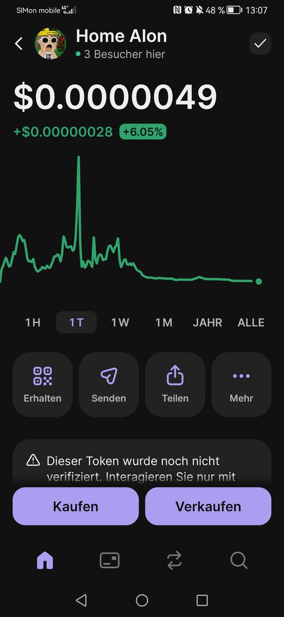 DireNewsBlog's tweet image. That was a crazy pump last night. One guy did this. 
#memecoins #Charts #homealone